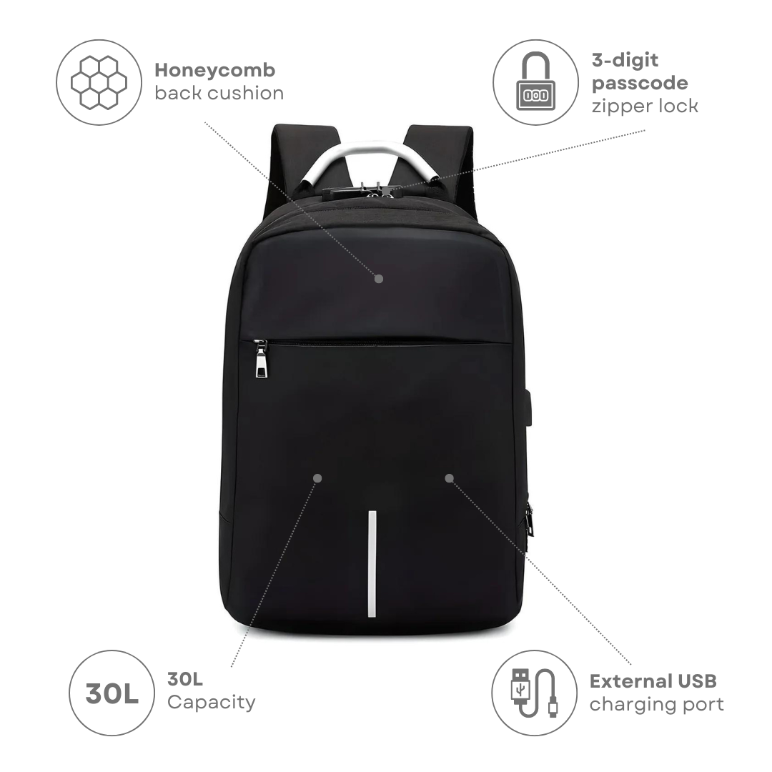 Plecak Unisex Nowoczesny | Wyściełany