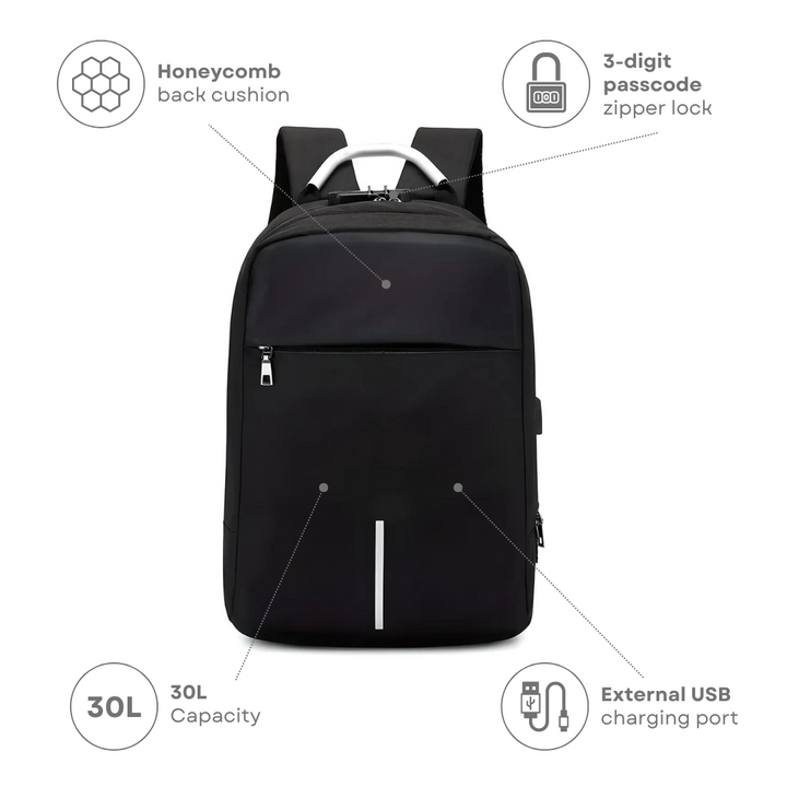 Plecak Unisex Nowoczesny | Wyściełany